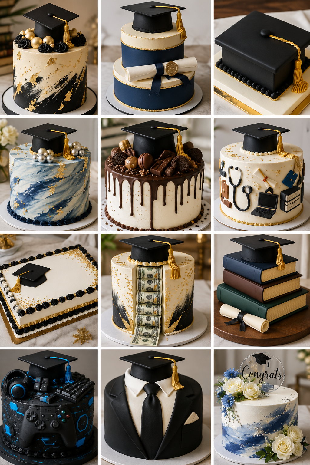 graduation cake ideas for boys