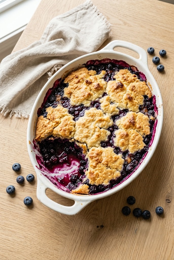 Best Blueberry Cobbler Recipe