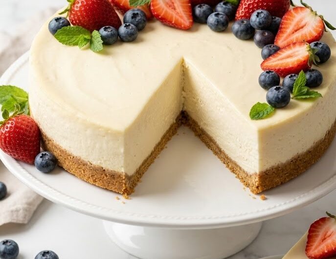Creamiest No Bake Cheesecake Recipe