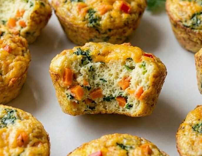 Easy Savory Vegetable Egg Muffins
