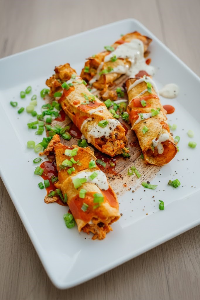 Cream Cheese Chicken Taquitos