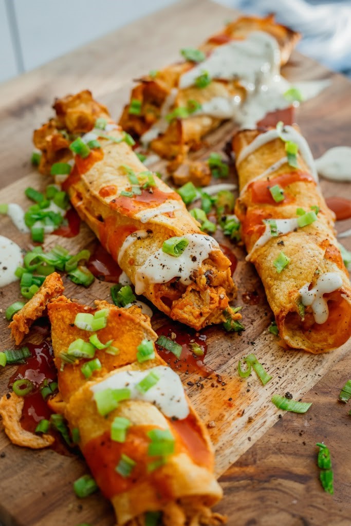 Cream Cheese Chicken Taquitos