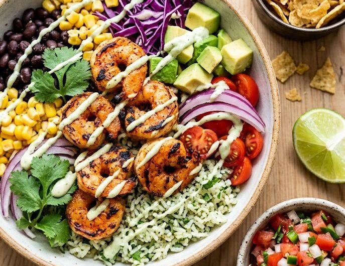 Shrimp Taco Bowls