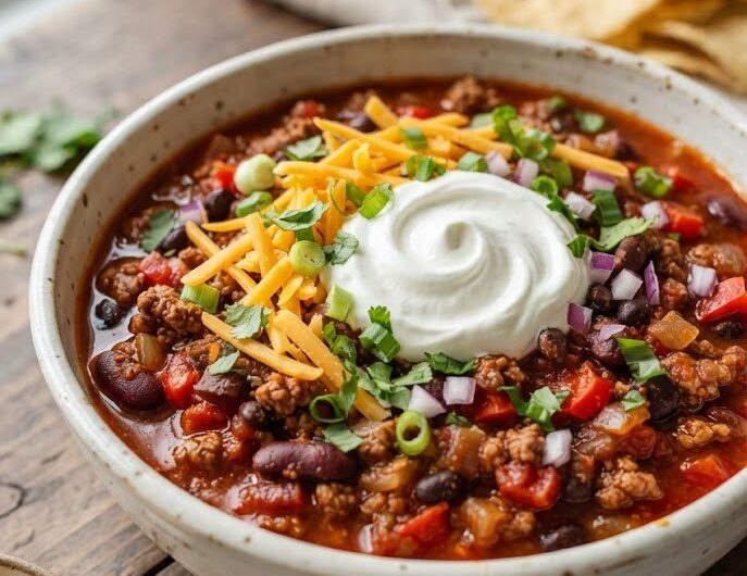 Easy Slow Cooker Chili Recipe