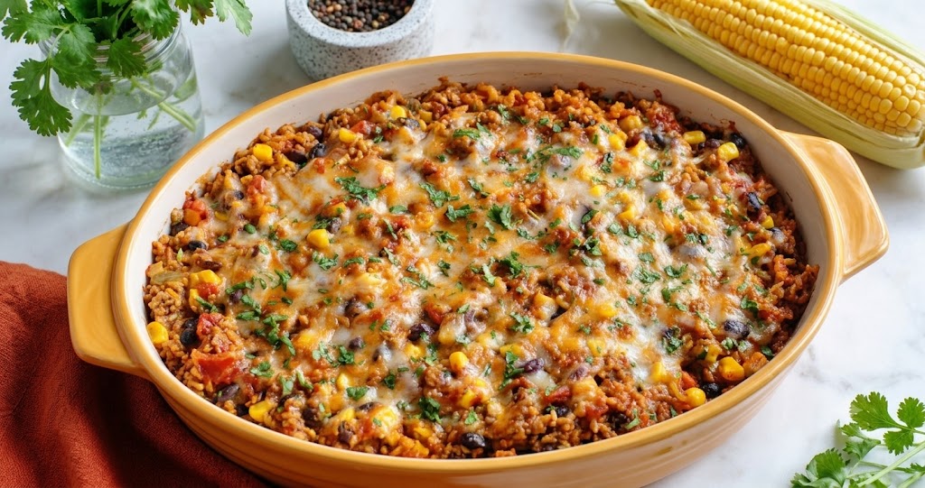 Mexican Ground Turkey Casserole