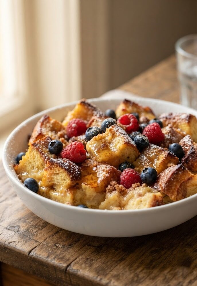 Slow Cooker French Toast Casserole