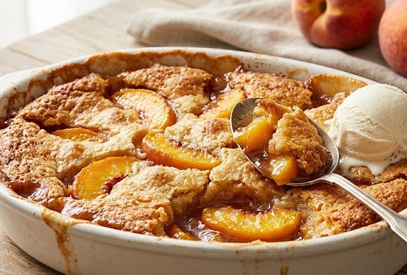 Southern Peach Cobbler